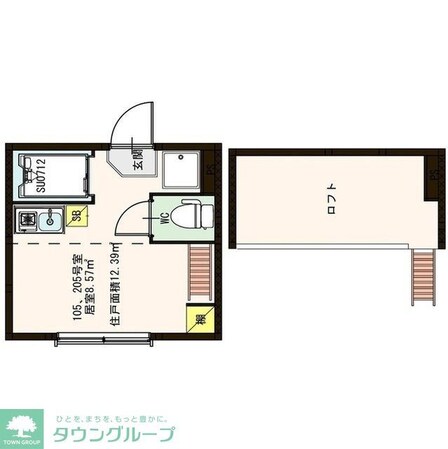 サヴォイ赤羽の物件間取画像